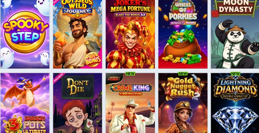 Zoccer Casino New Games